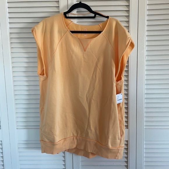 Free People Muscle Tunic in Cantaloupe - NWT - Picture 2 of 3